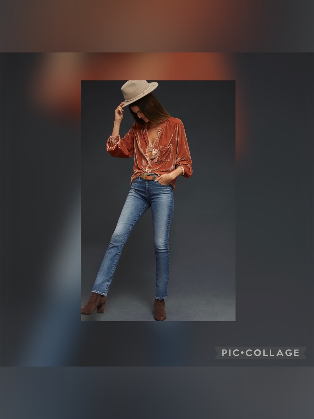 AG Mari Slim Straight Jeans
